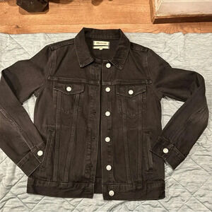 MADEWELL CLASSIC WOMENS SMALL DENIM JACKETS BLACK
NWOT